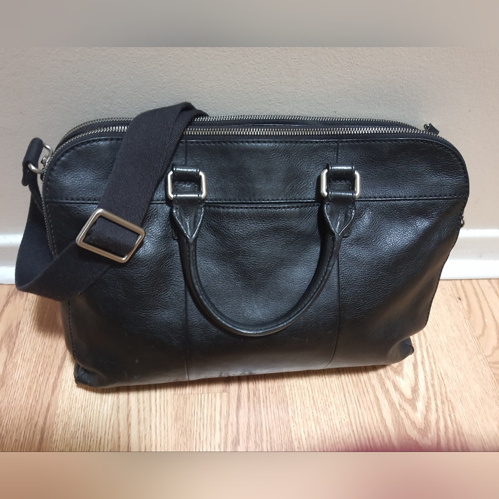 Fossil Messenger Double Zipper Bag